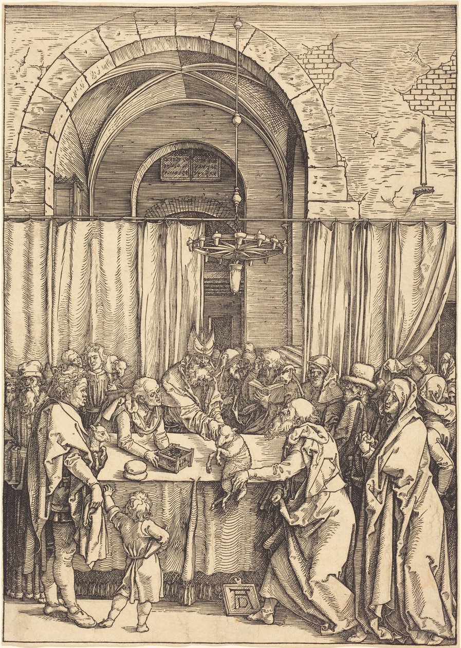 La ofrenda de Joaquín rechazada de Albrecht Dürer