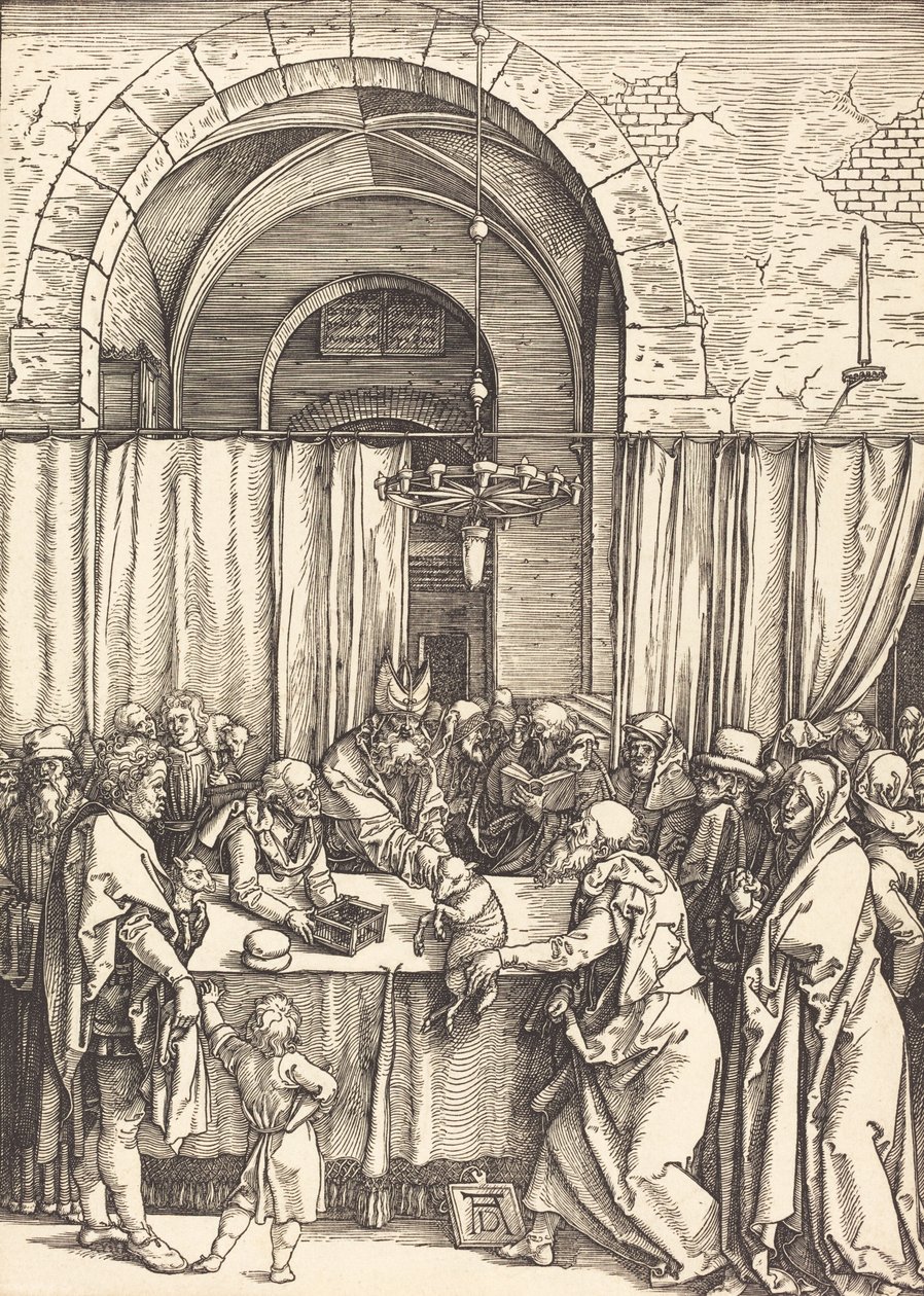 La ofrenda rechazada de Joaquín de Albrecht Dürer