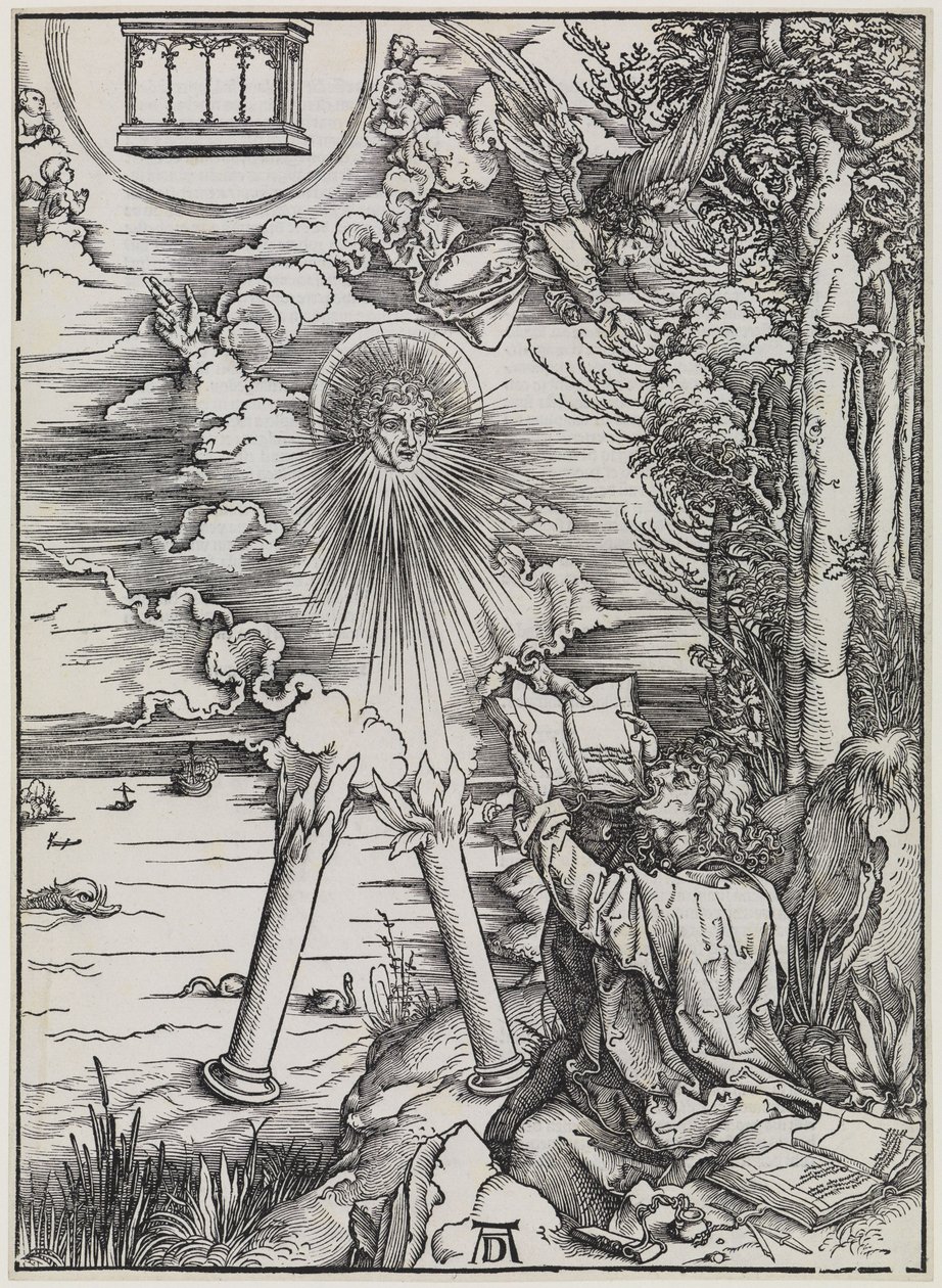 Johannes, devorando el libro / El «Ángel Fuerte» de Albrecht Dürer