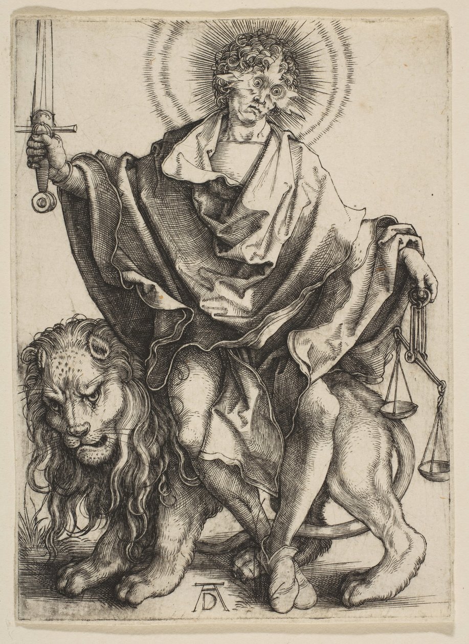 Justicia, ca. 1499 de Albrecht Dürer