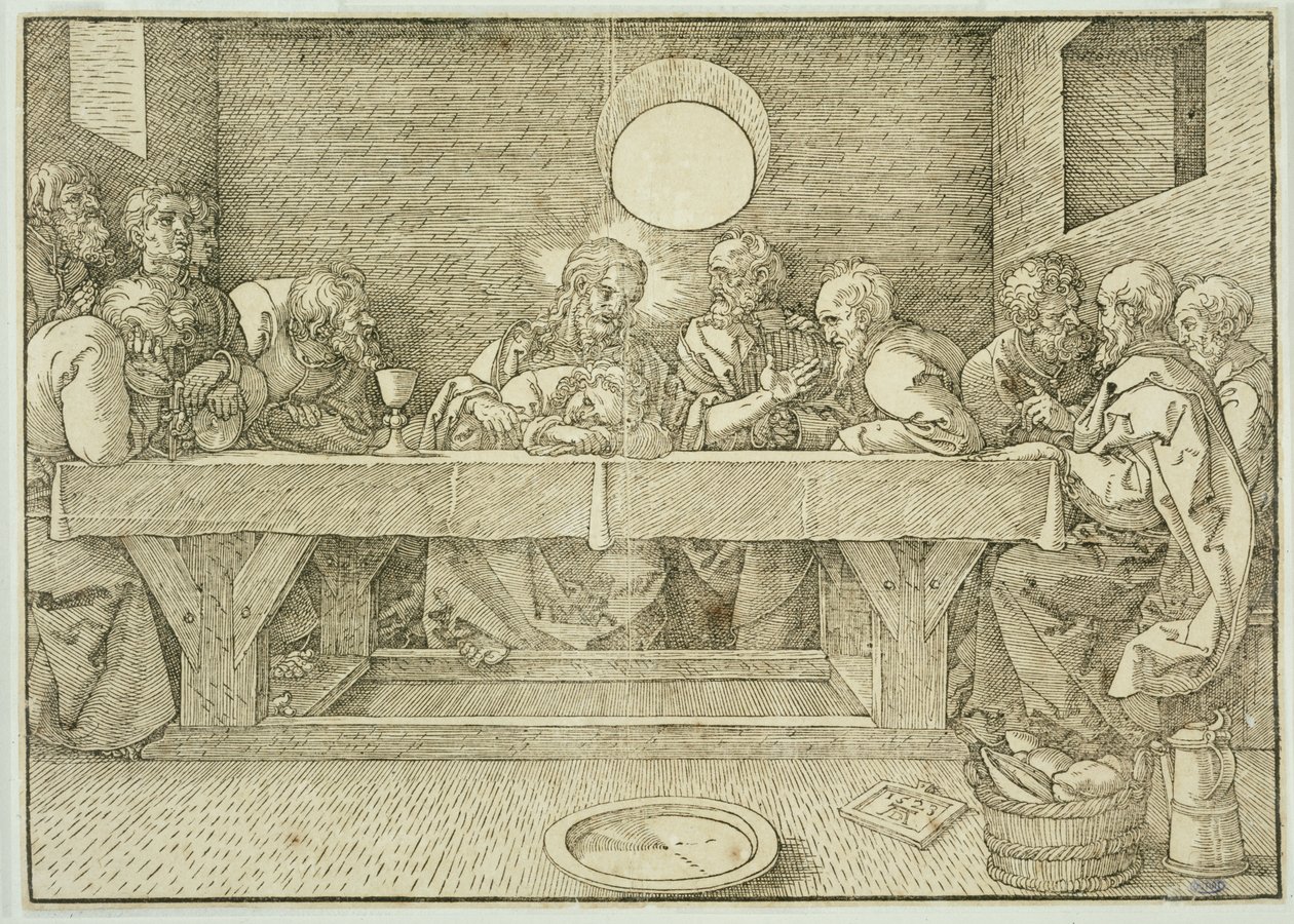 La Última Cena (Bartsch 53) de Albrecht Dürer
