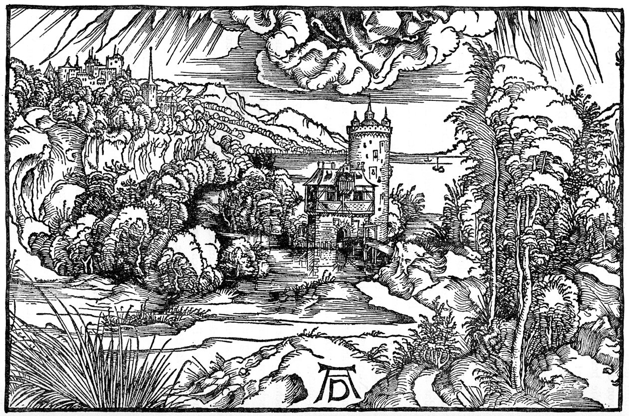 Paisaje, 1498, 1936 de Albrecht Dürer
