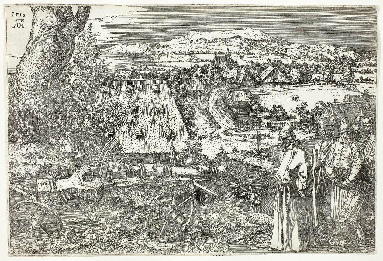 Paisaje con cañón (El Gran Cañón) de Albrecht Dürer
