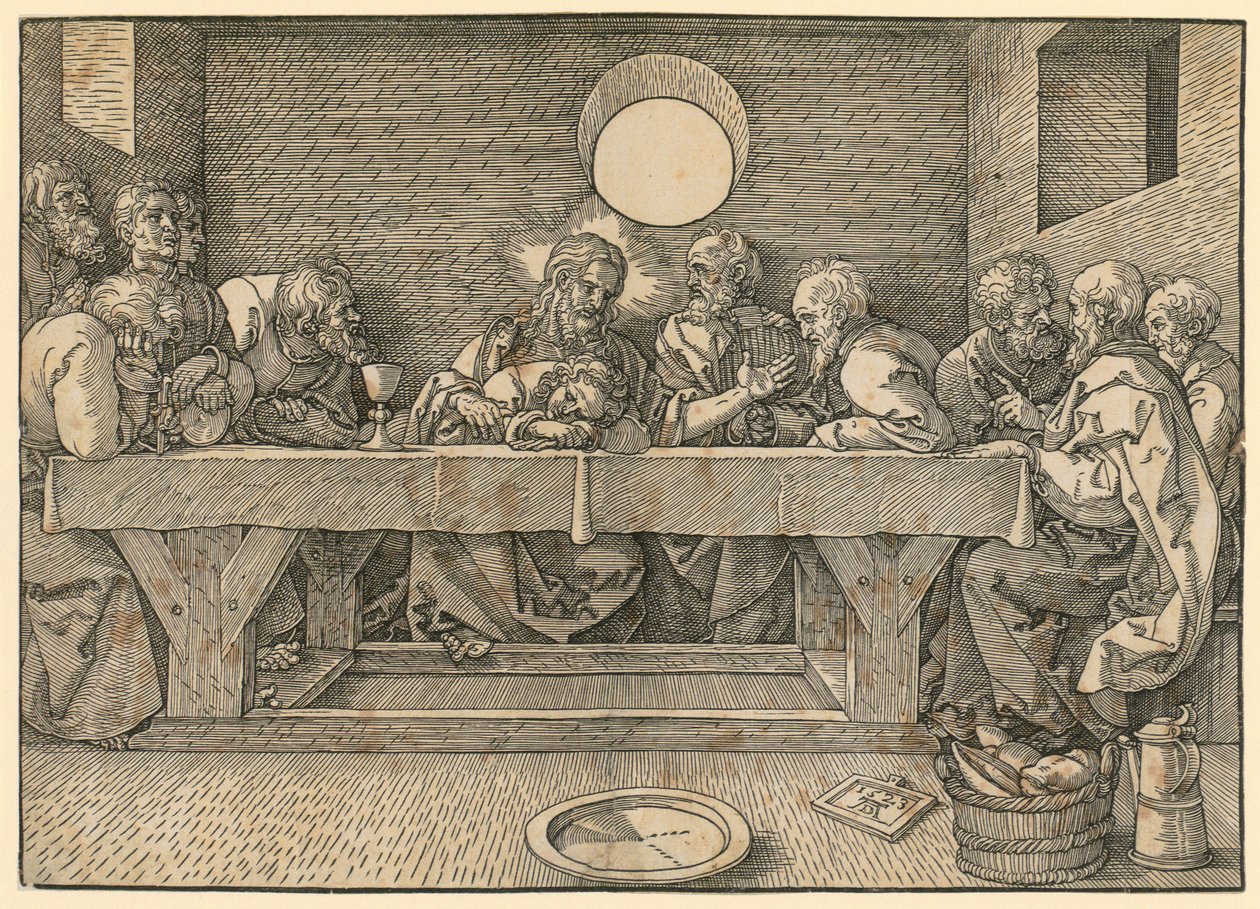 La última cena de Albrecht Dürer