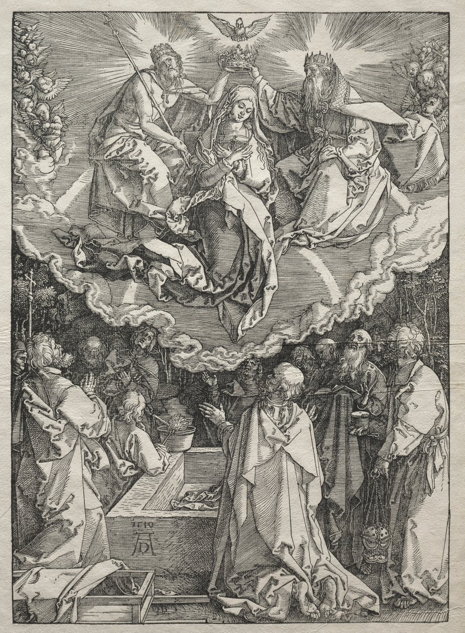 Vida de la Virgen: Asunción de la Virgen de Albrecht Dürer