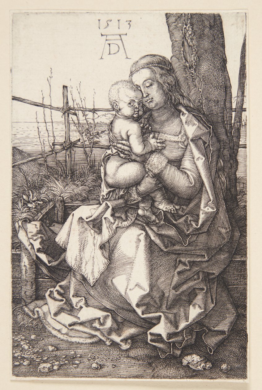 Madonna amamantando de Albrecht Dürer
