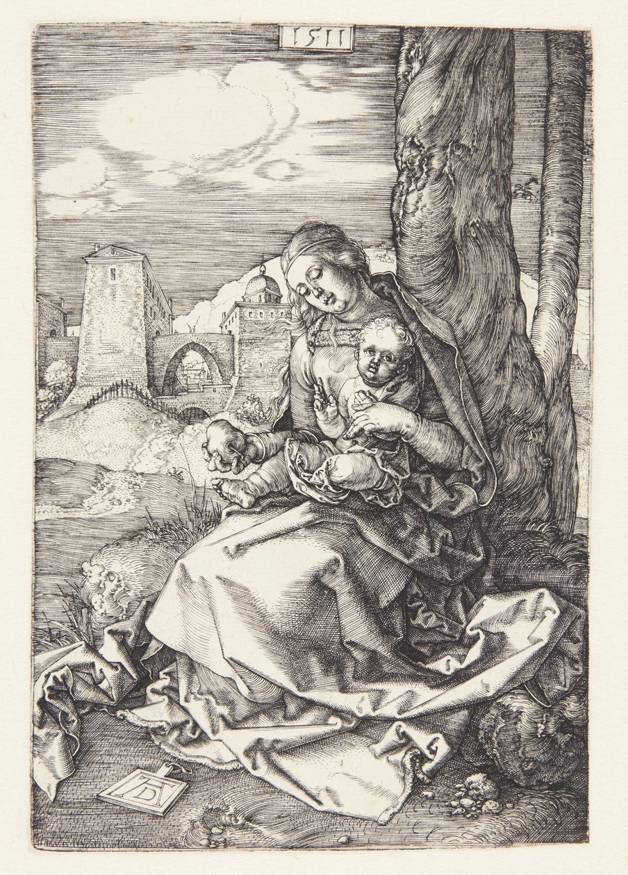 Madonna con la pera de Albrecht Dürer