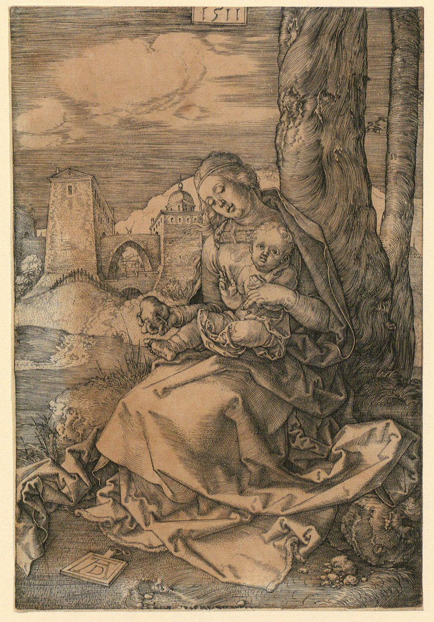 María con la pera de Albrecht Dürer