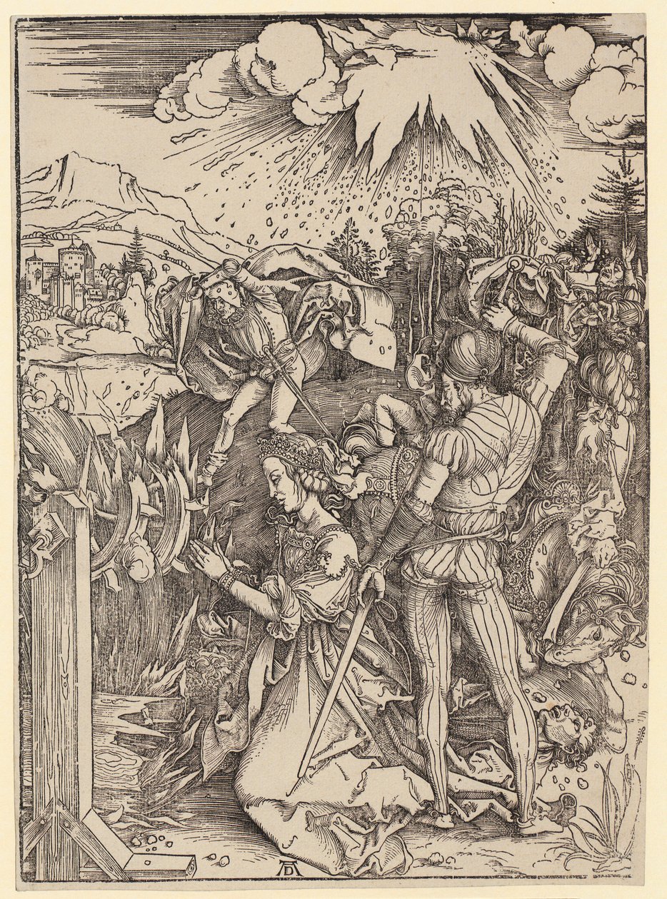 El martirio de Santa Catalina de Albrecht Dürer