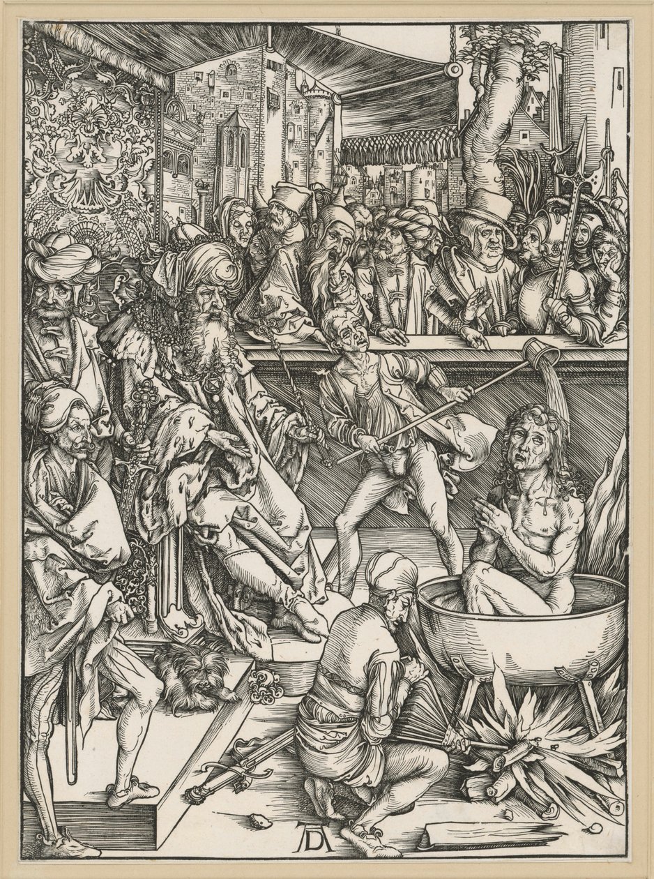 Martirio de Juan (Apocalipsis) de Albrecht Dürer