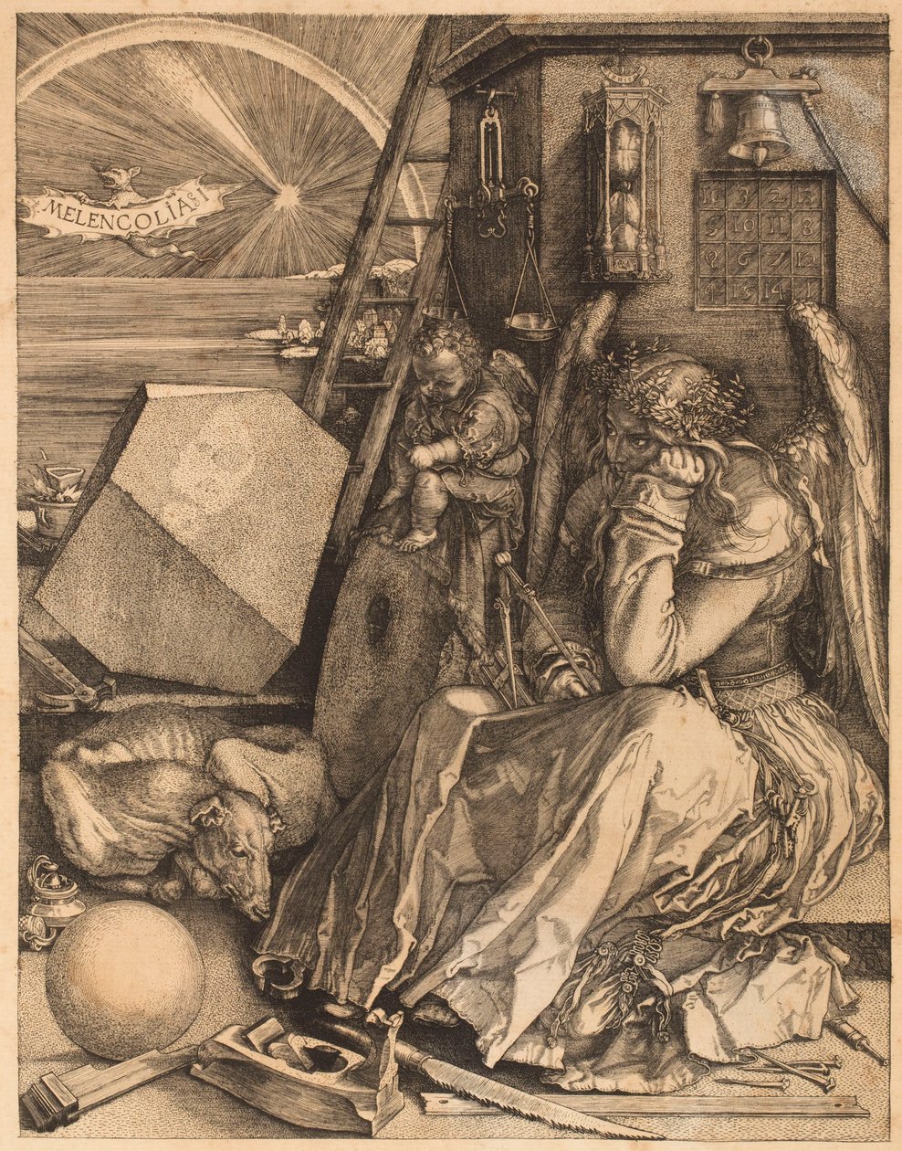 Melancolía de Albrecht Dürer