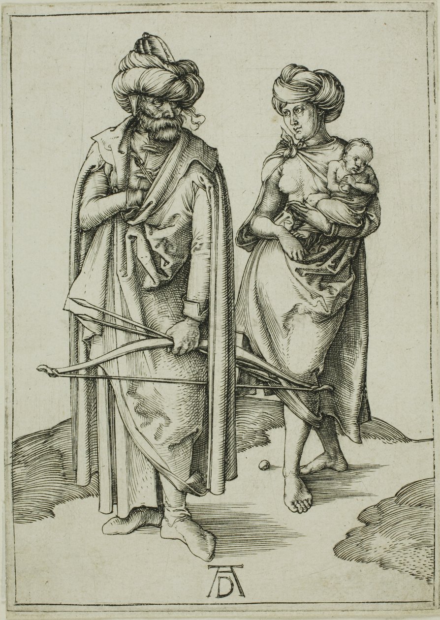 Familia oriental de Albrecht Dürer