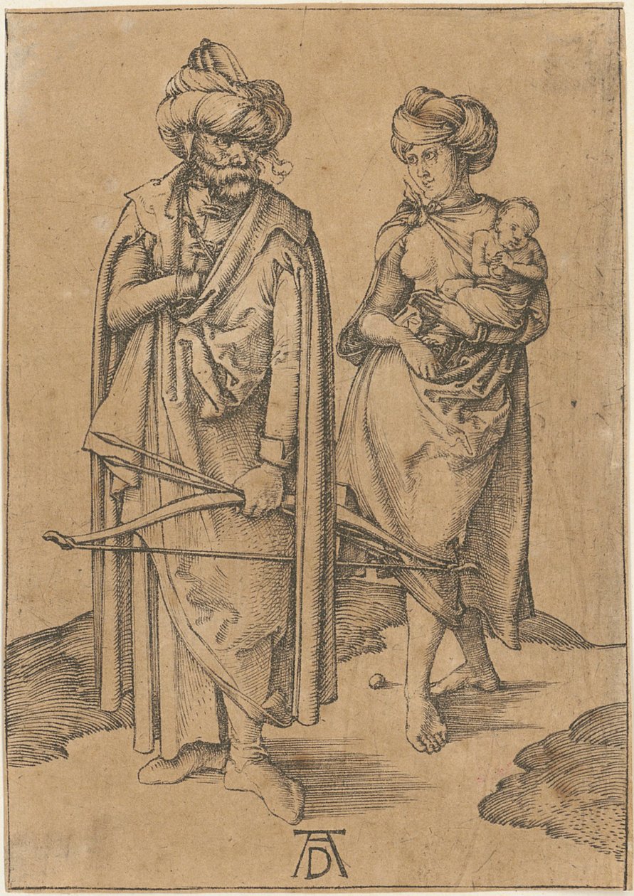 Oriental y su mujer de Albrecht Dürer