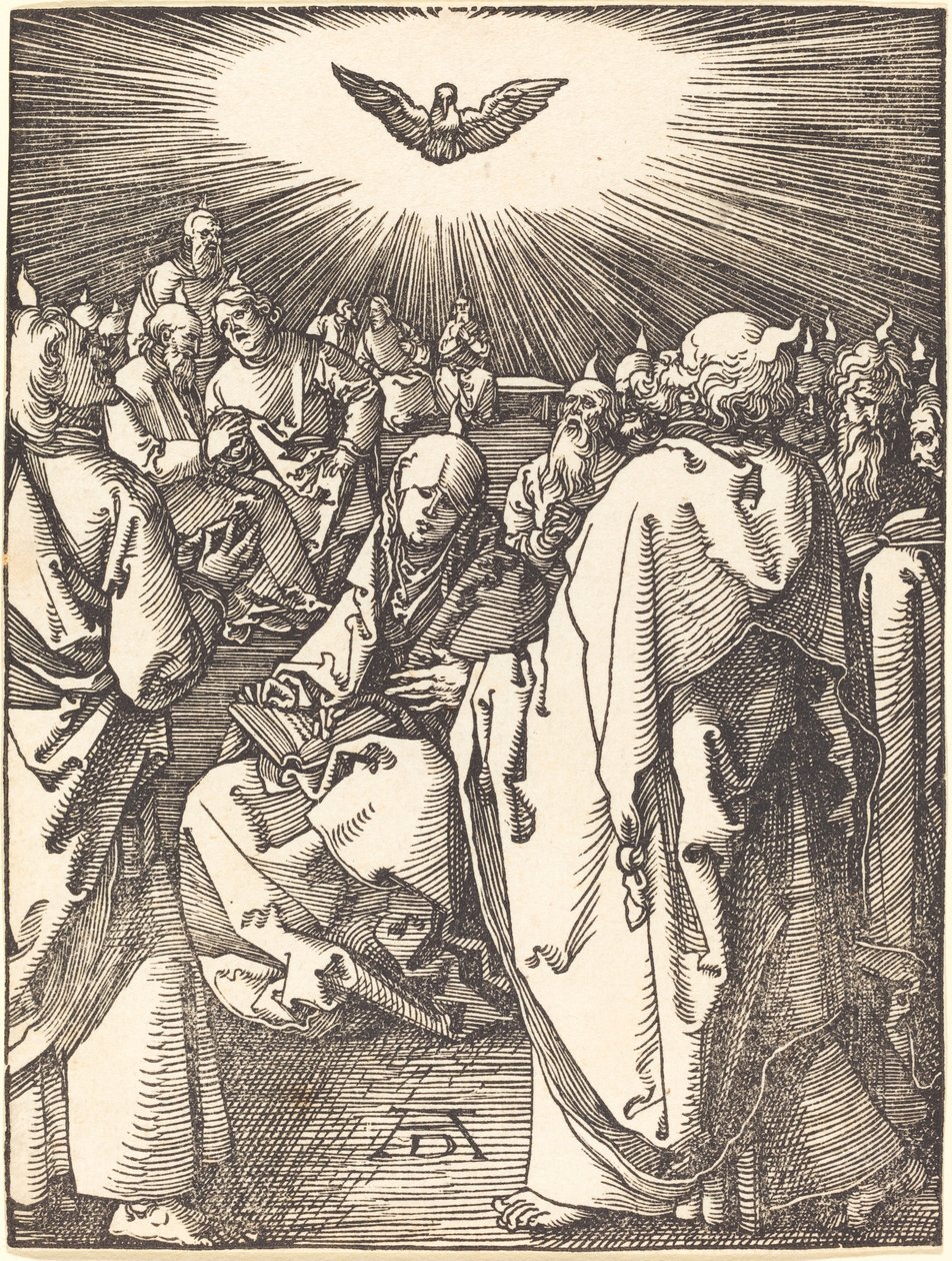 Pentecostés de Albrecht Dürer