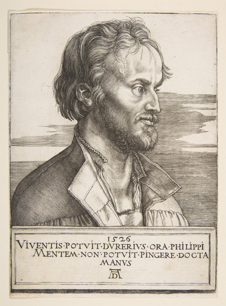 Philip Melanchthon de Albrecht Dürer
