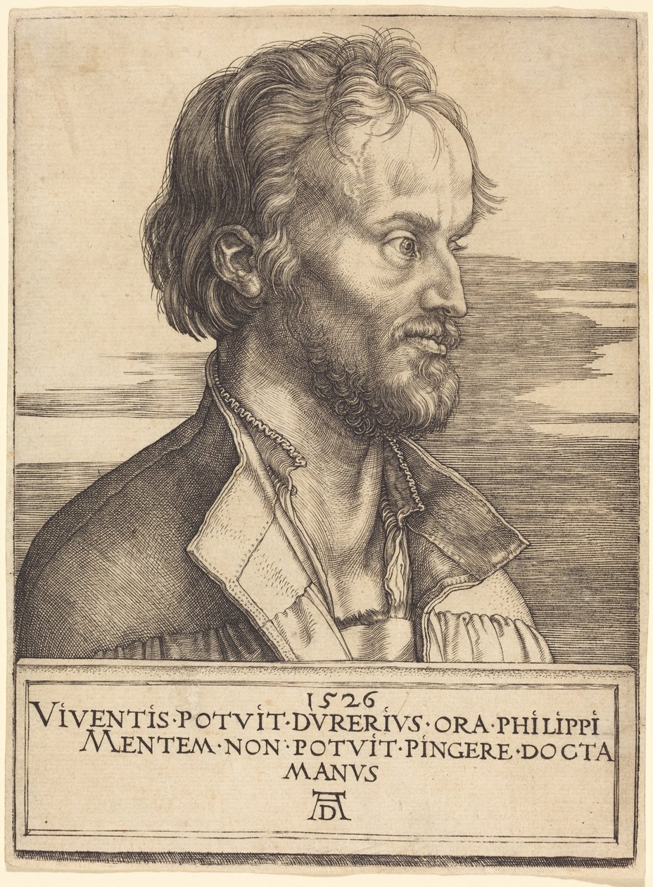 Felipe Melanchthon de Albrecht Dürer