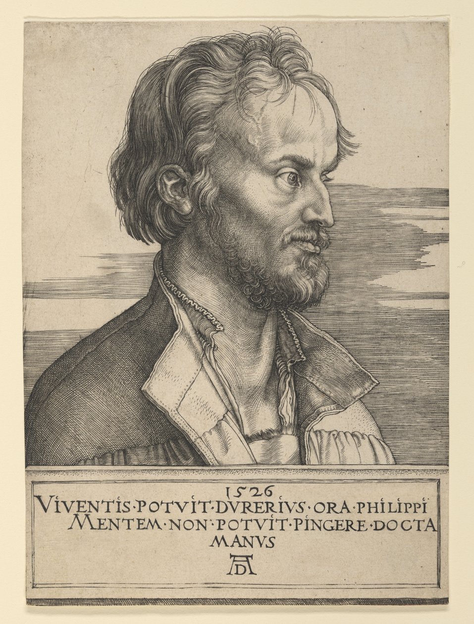 Felipe Melanchthon de Albrecht Dürer