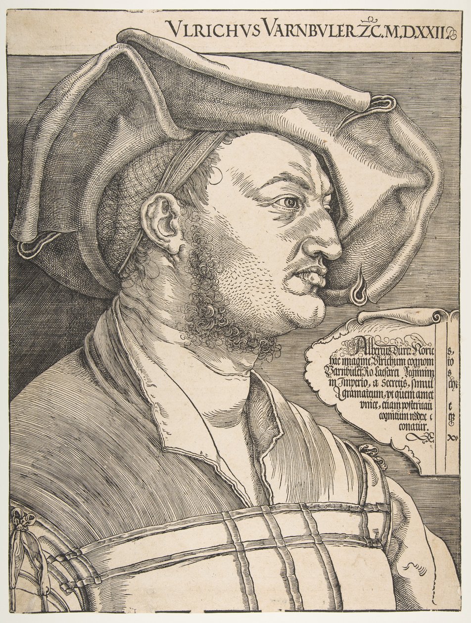 Retrato de Ulrich Varnbuler de Albrecht Dürer