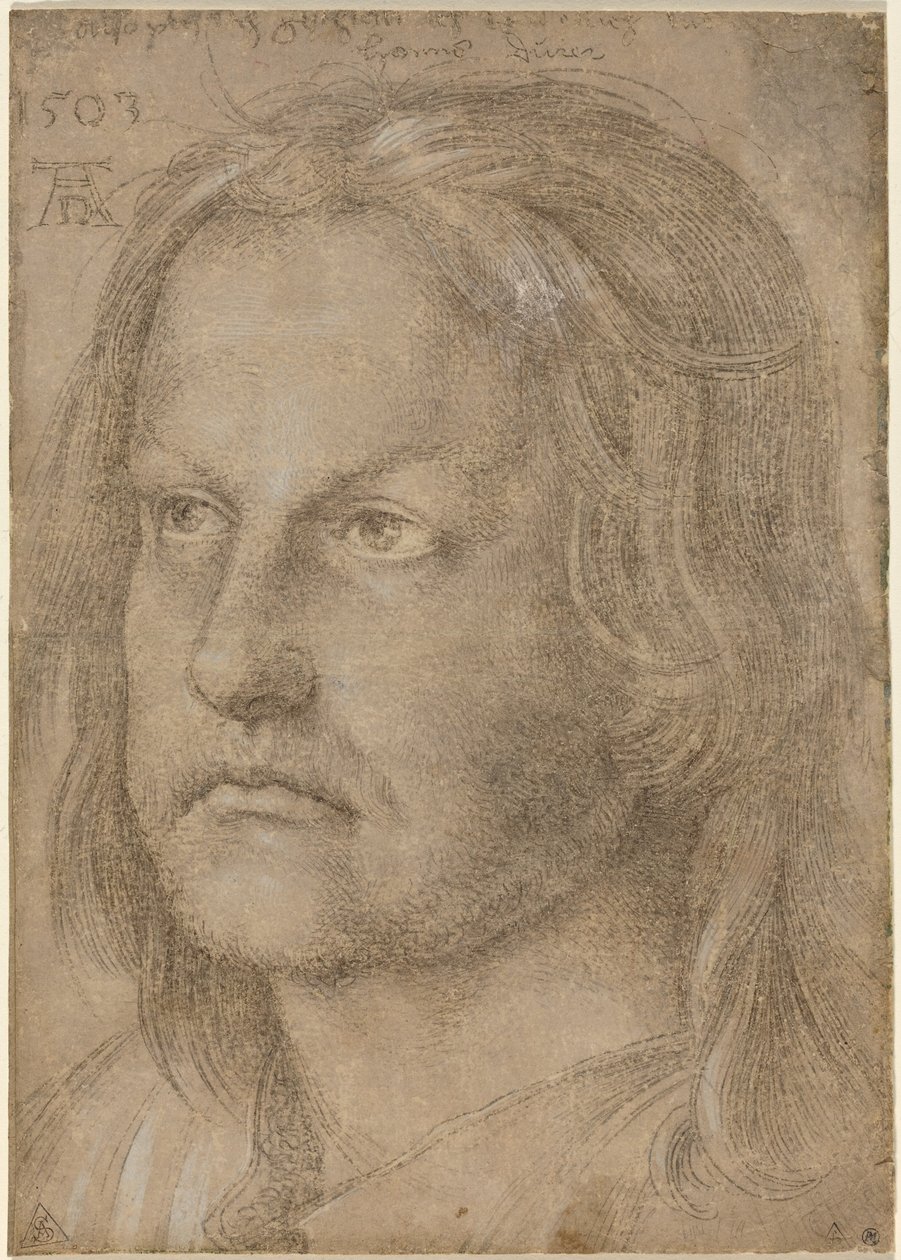 Retrato de un hombre de Albrecht Dürer