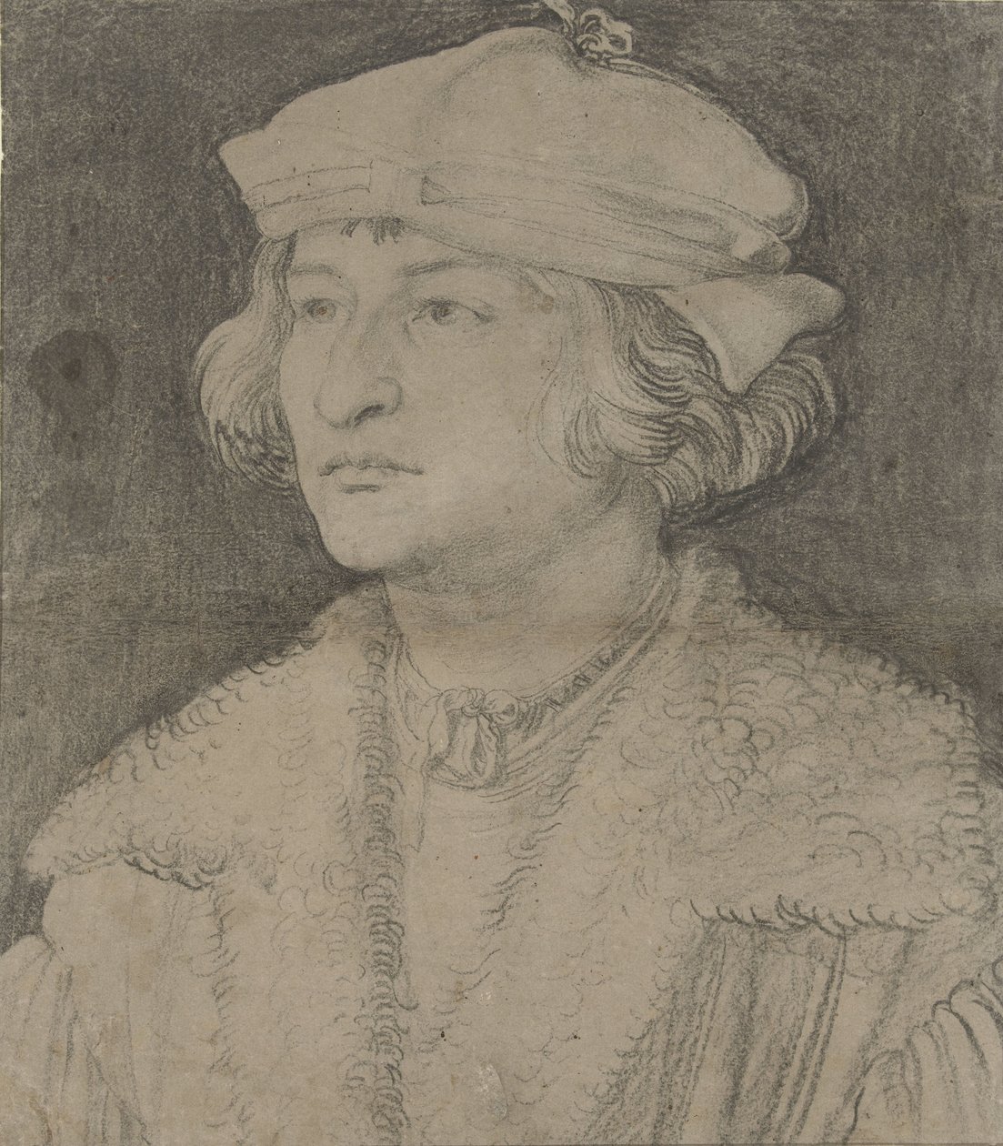 Retrato de un joven con sombrero, c. 1506 de Albrecht Dürer