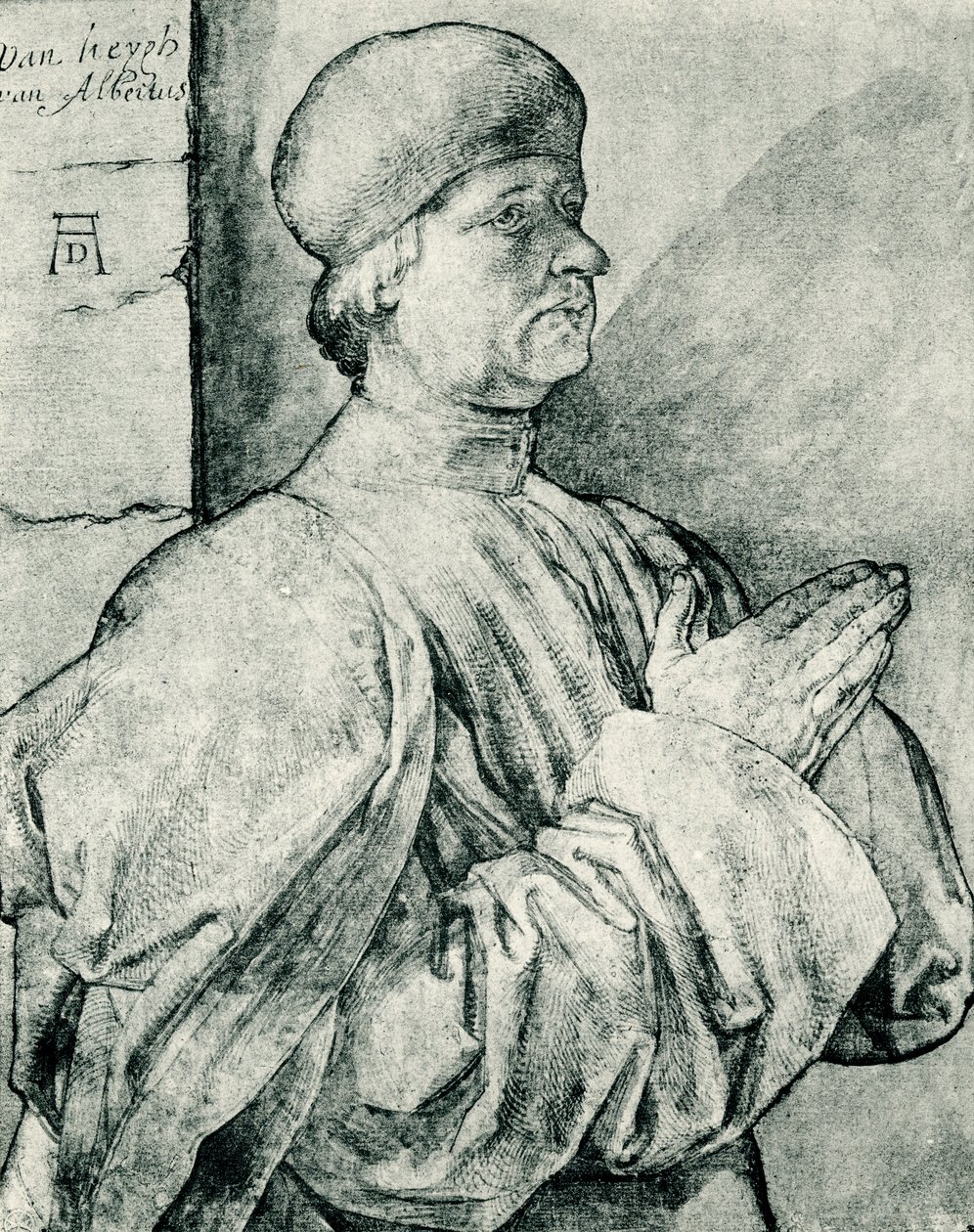Donante orando de Albrecht Dürer