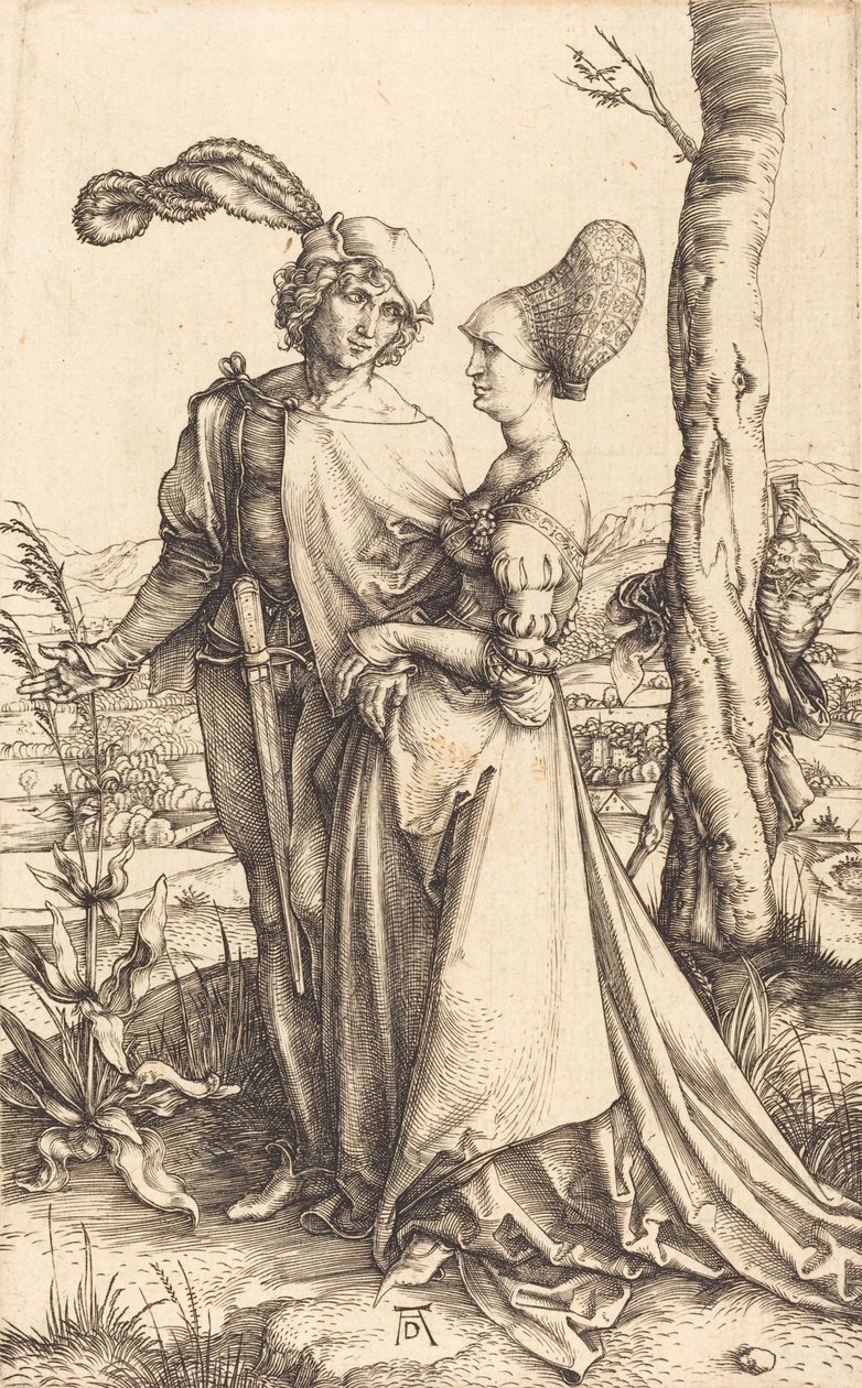 Paseo, c. 1497 de Albrecht Dürer