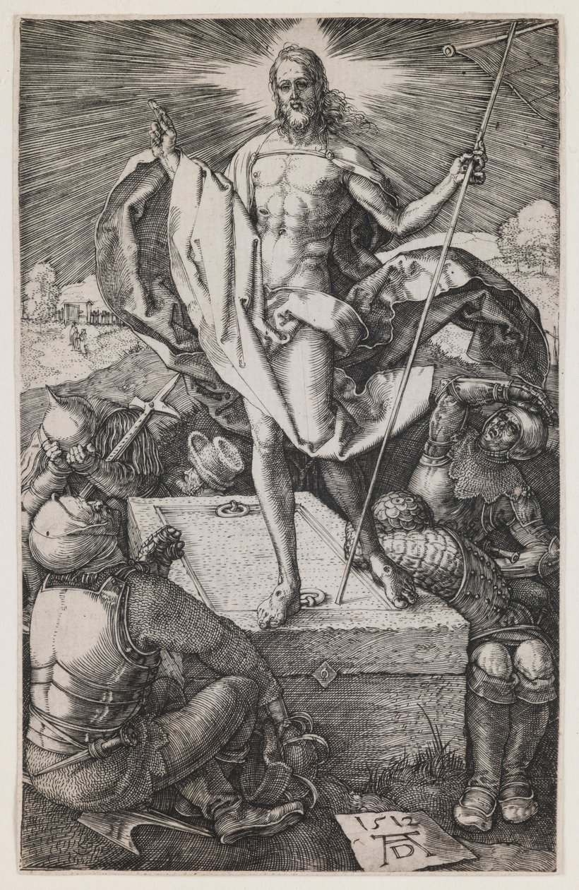 Resurrección, de la serie “La Pasión Grabada” de Albrecht Dürer