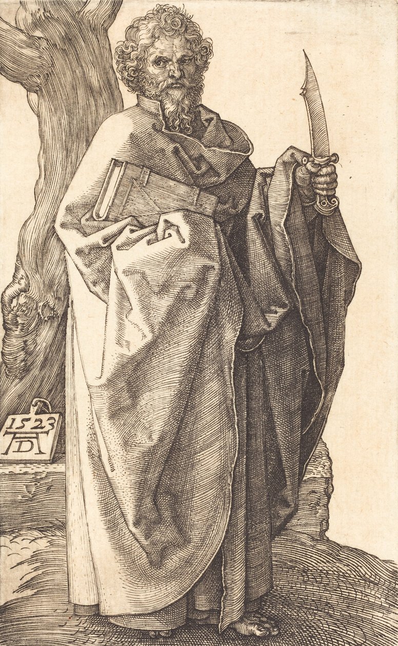 San Bartolomé, 1523 de Albrecht Dürer