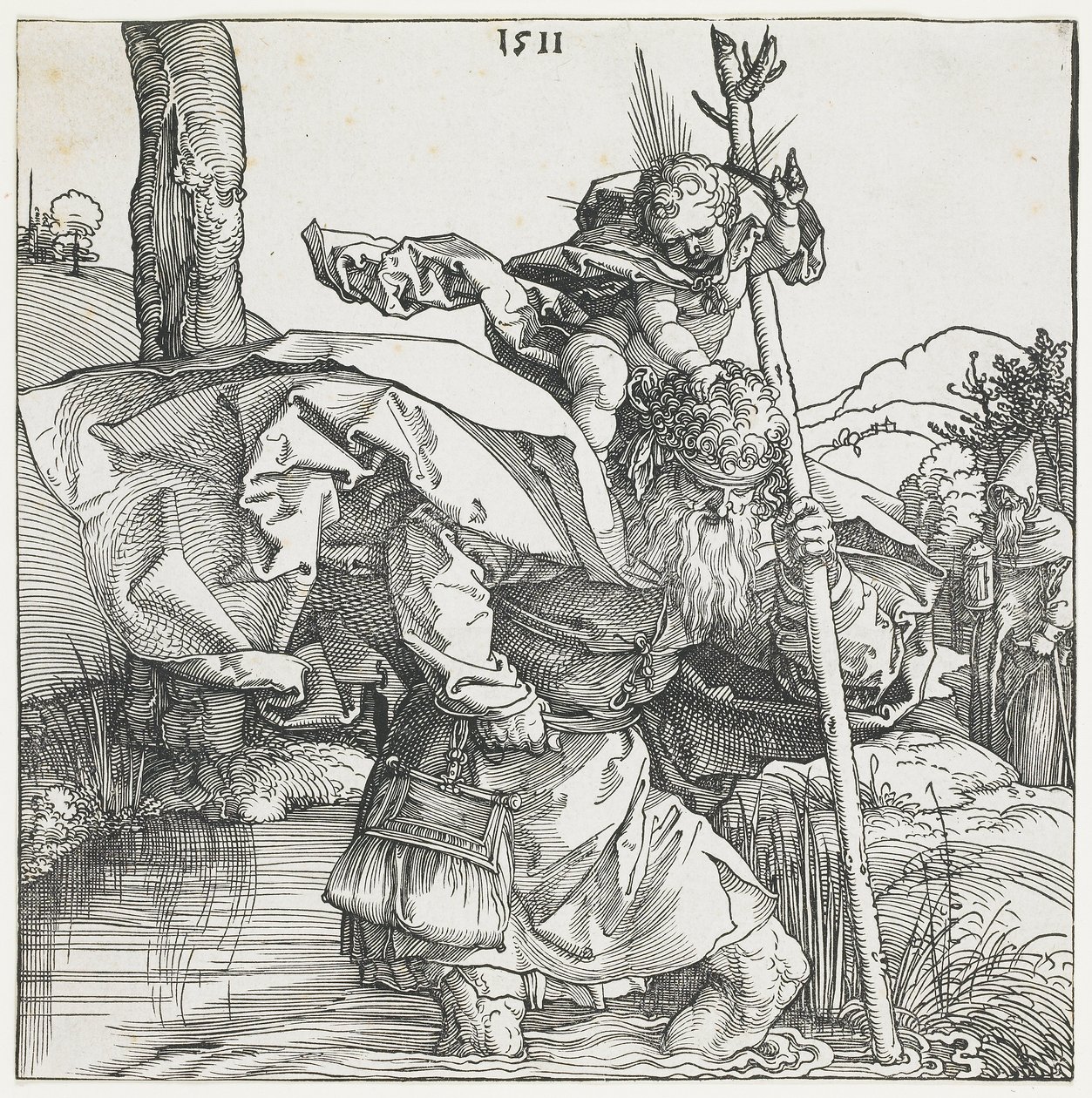 San Cristóbal de Albrecht Dürer