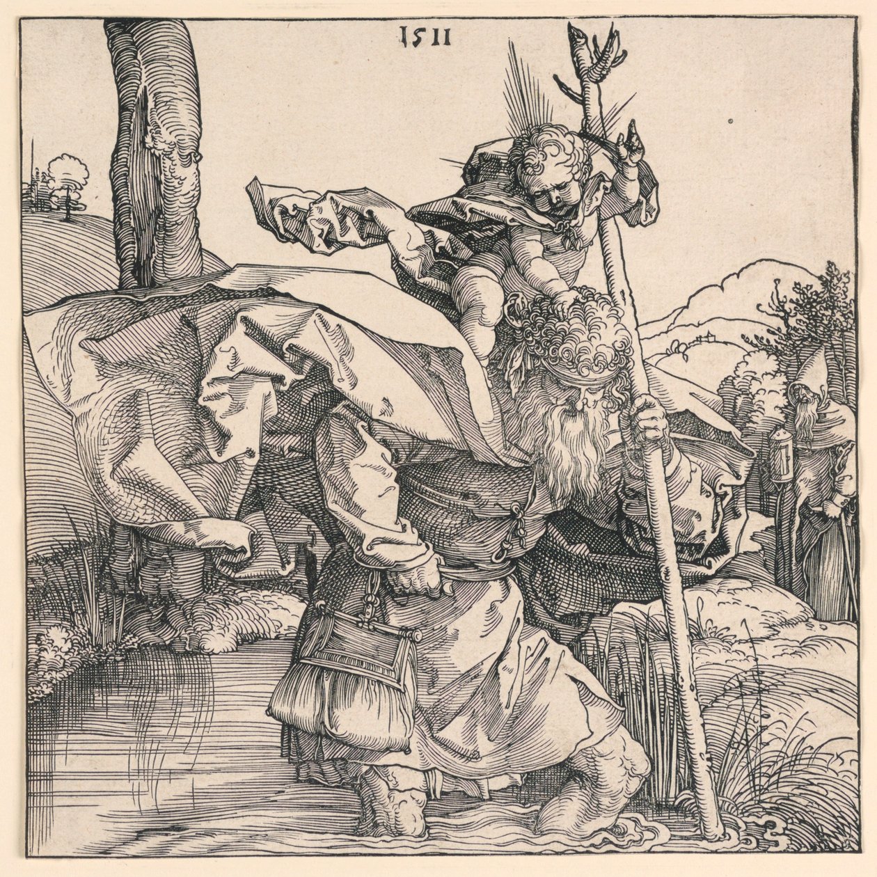 San Cristóbal de Albrecht Dürer