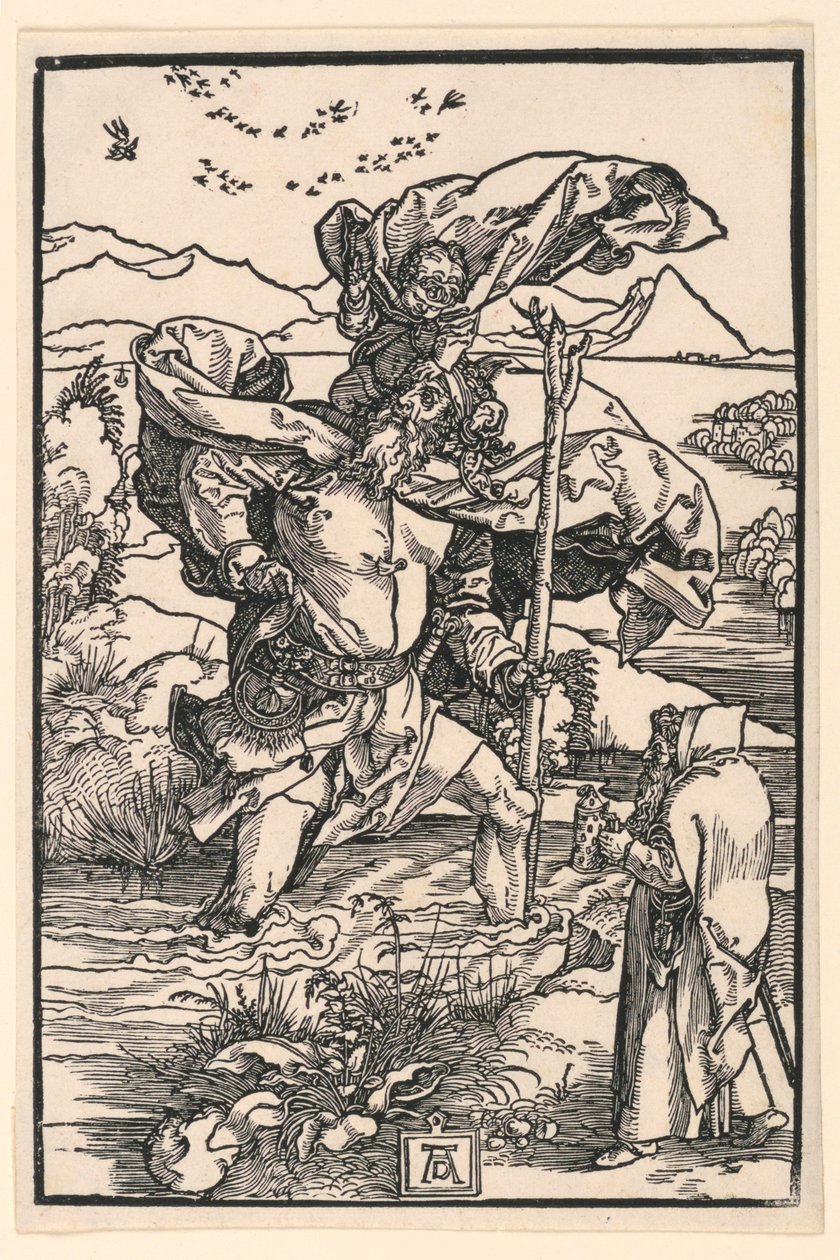 San Cristóbal de Albrecht Dürer