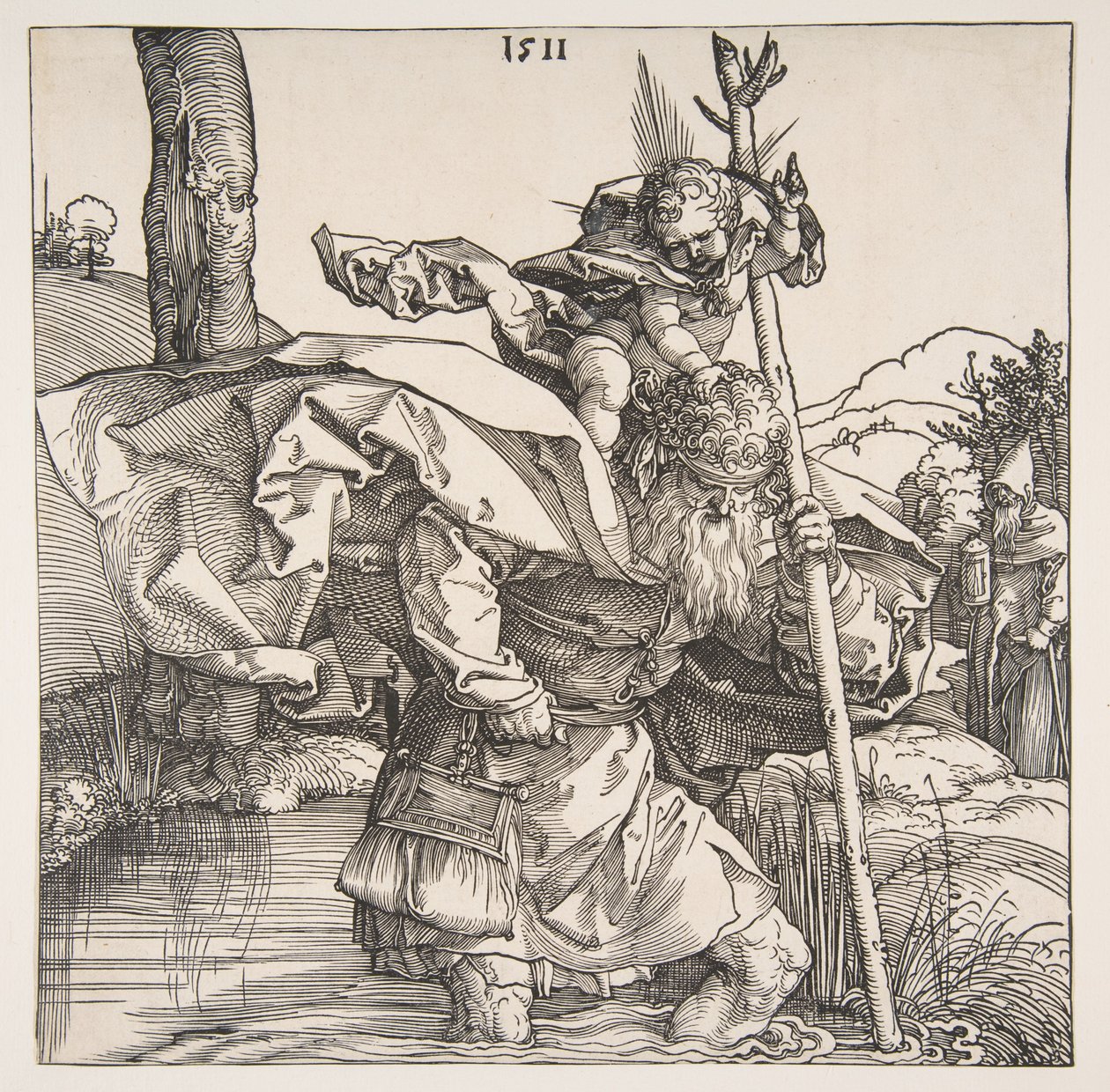 San Cristóbal de Albrecht Dürer