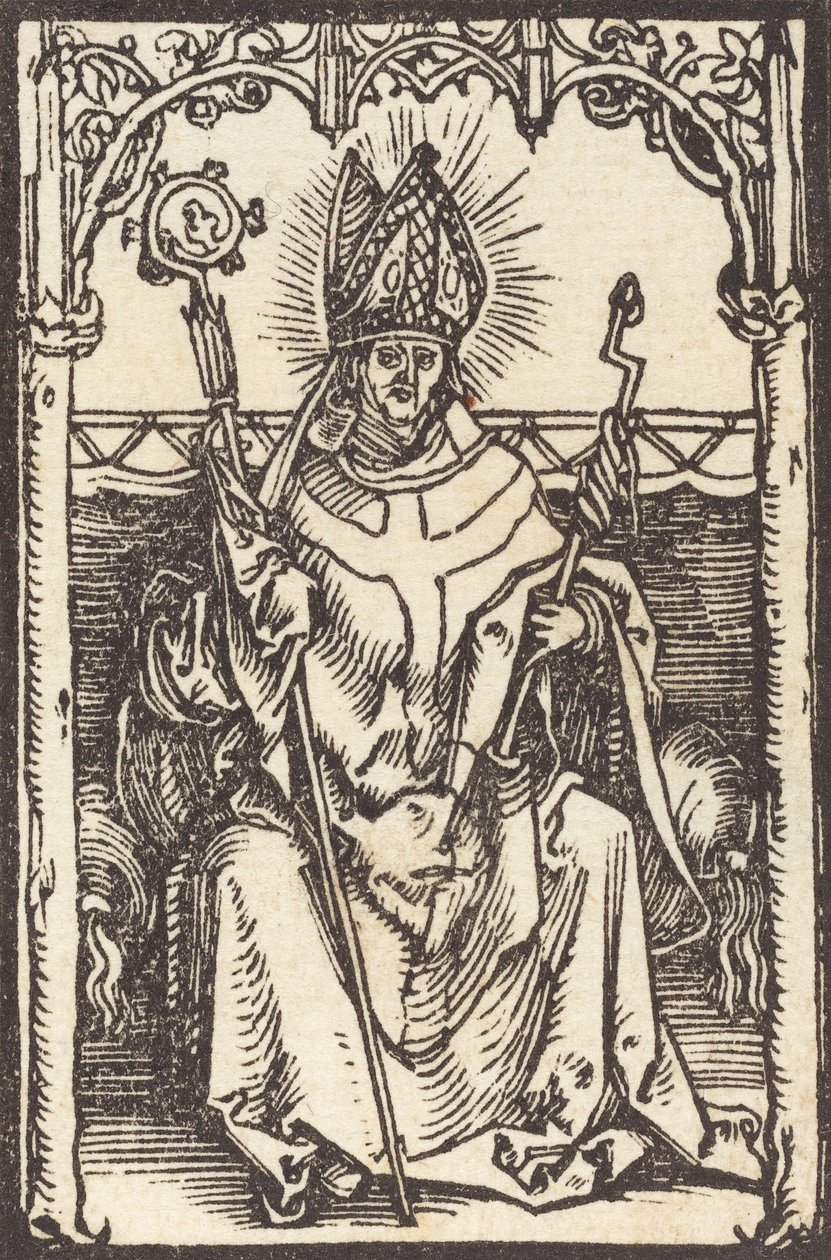 San Erasmo, c. 1500 de Albrecht Dürer