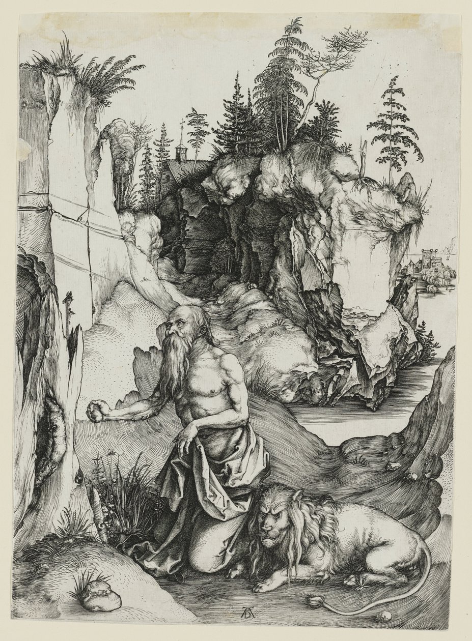 San Jerónimo penitente de Albrecht Dürer