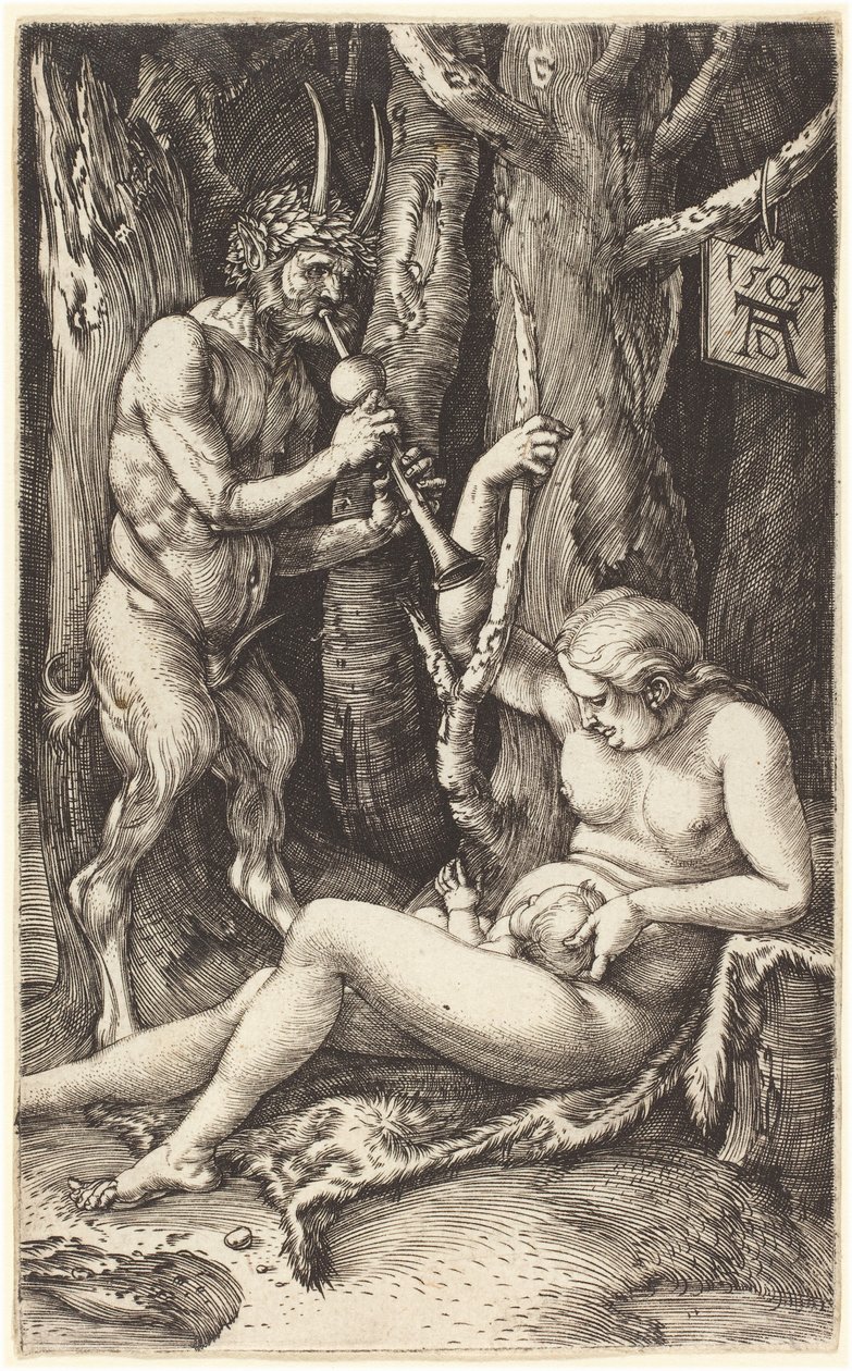 Familia de Sátiros de Albrecht Dürer