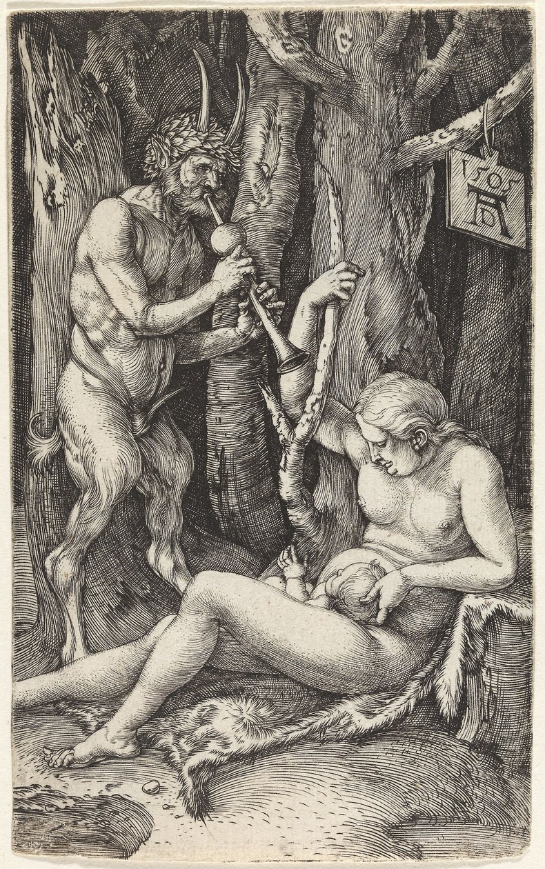 Familia de sátiros de Albrecht Dürer