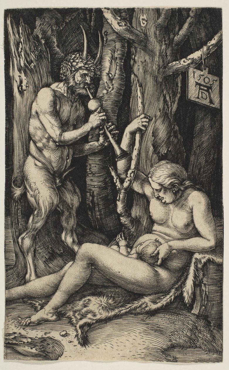 Familia de sátiros de Albrecht Dürer