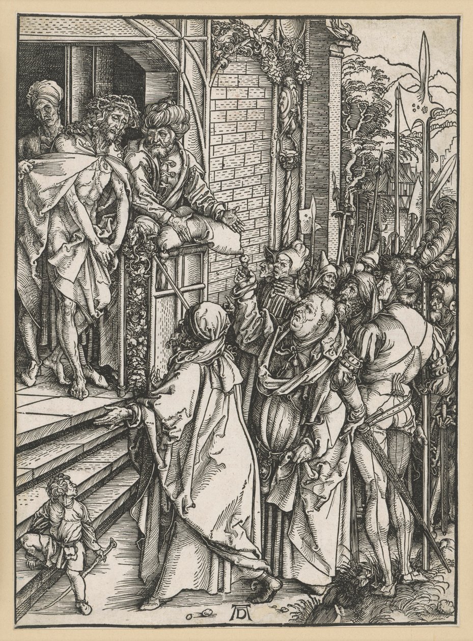 La Exposición de Cristo (La Gran Pasión) de Albrecht Dürer