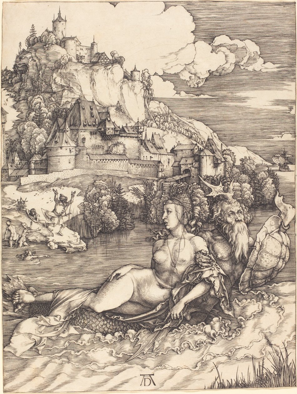 Monstruo marino ("Das Meerwunder") de Albrecht Dürer