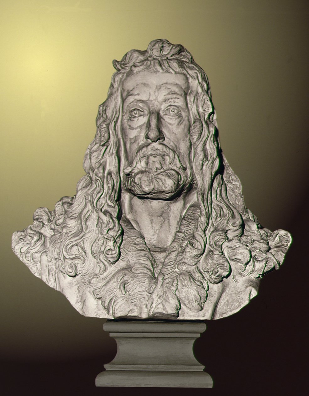 Autorretrato (yeso) de Albrecht Dürer