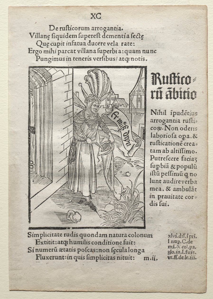 El barco de los locos, después de 1497 de Albrecht Dürer