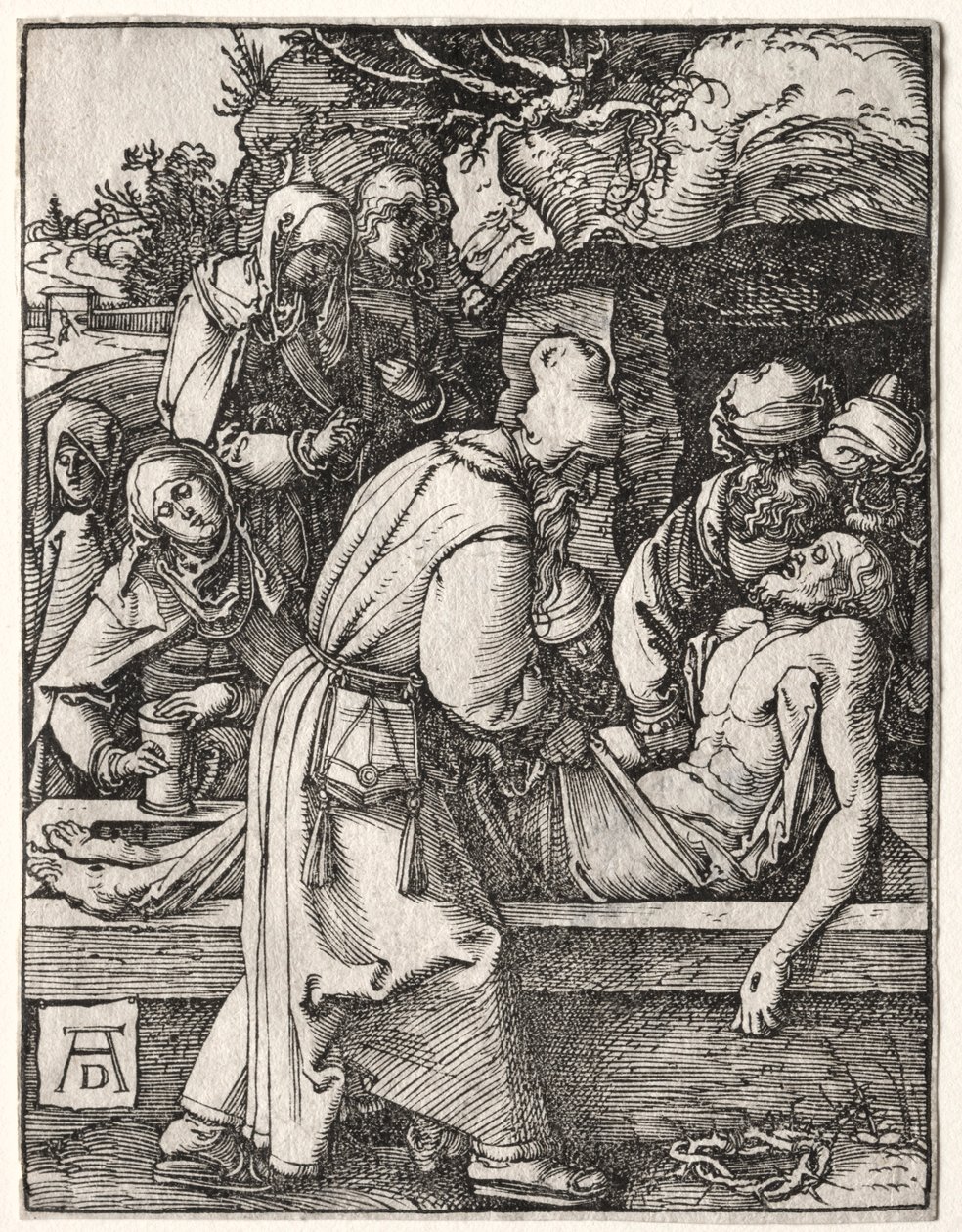 Pequeña Pasión: La Deposición de Albrecht Dürer