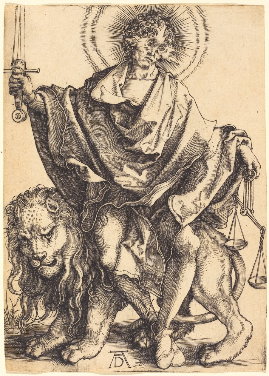 Sol Iustitiae («Sol de la Justicia») de Albrecht Dürer