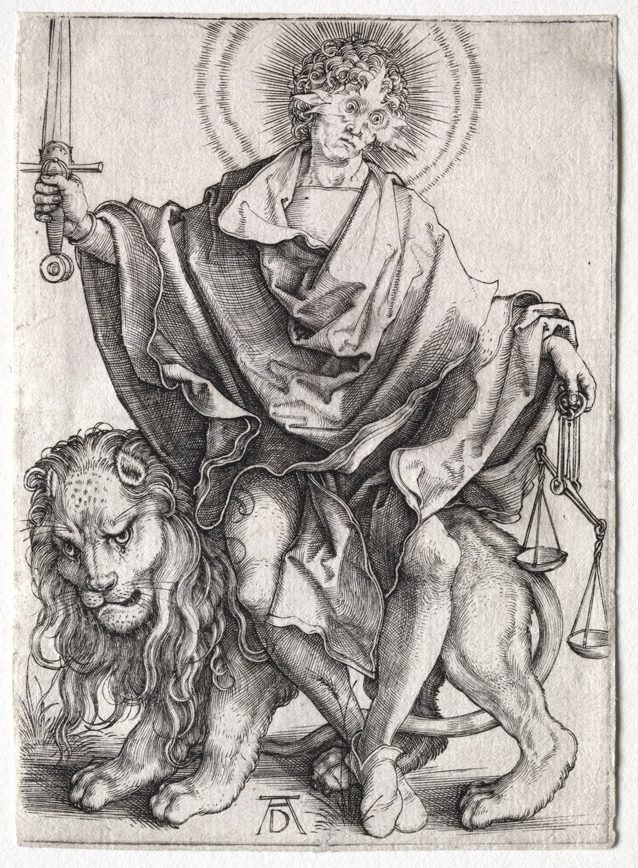 Hijo de la Justicia, c. 1500 de Albrecht Dürer