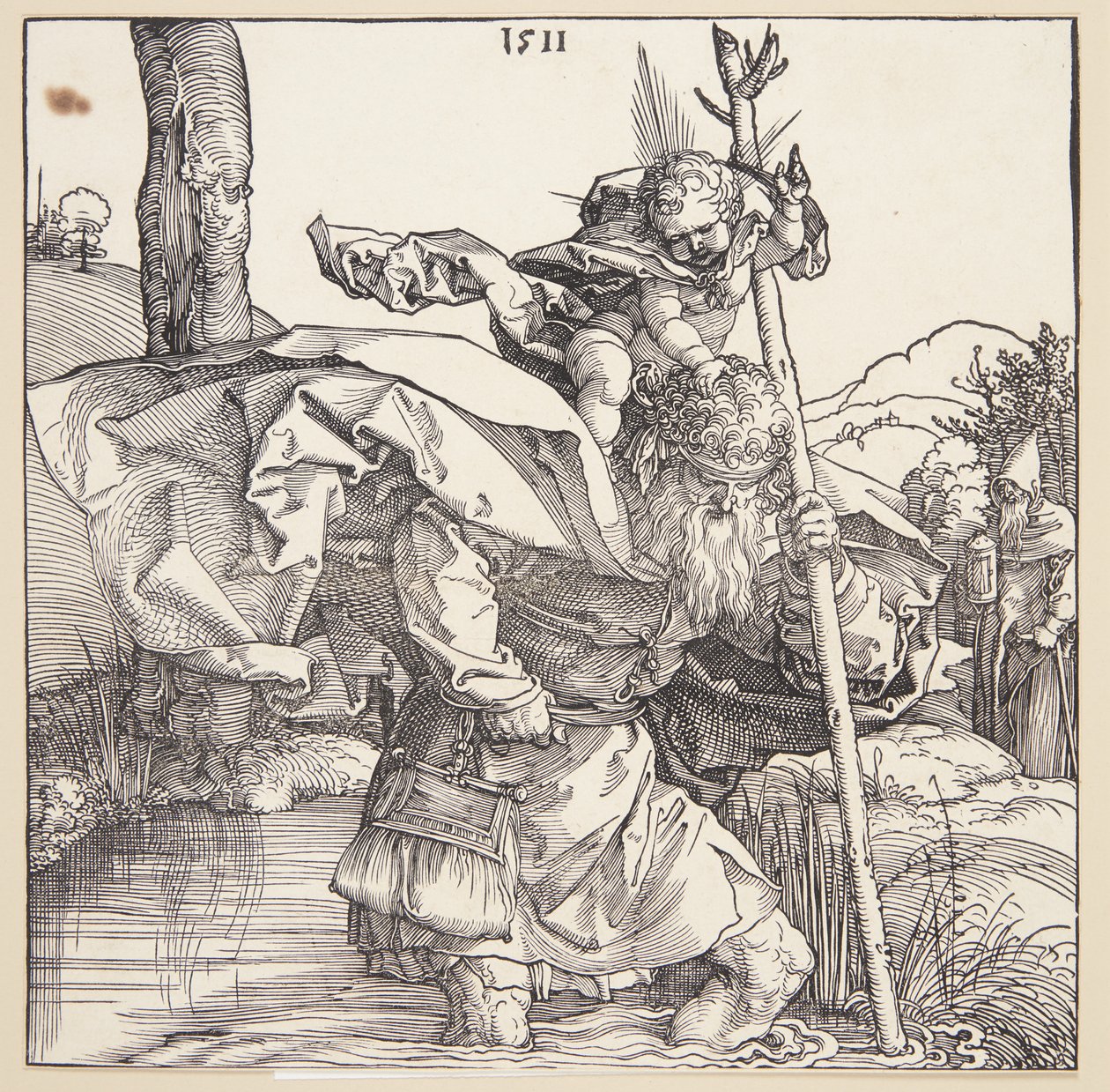San Cristóbal de Albrecht Dürer
