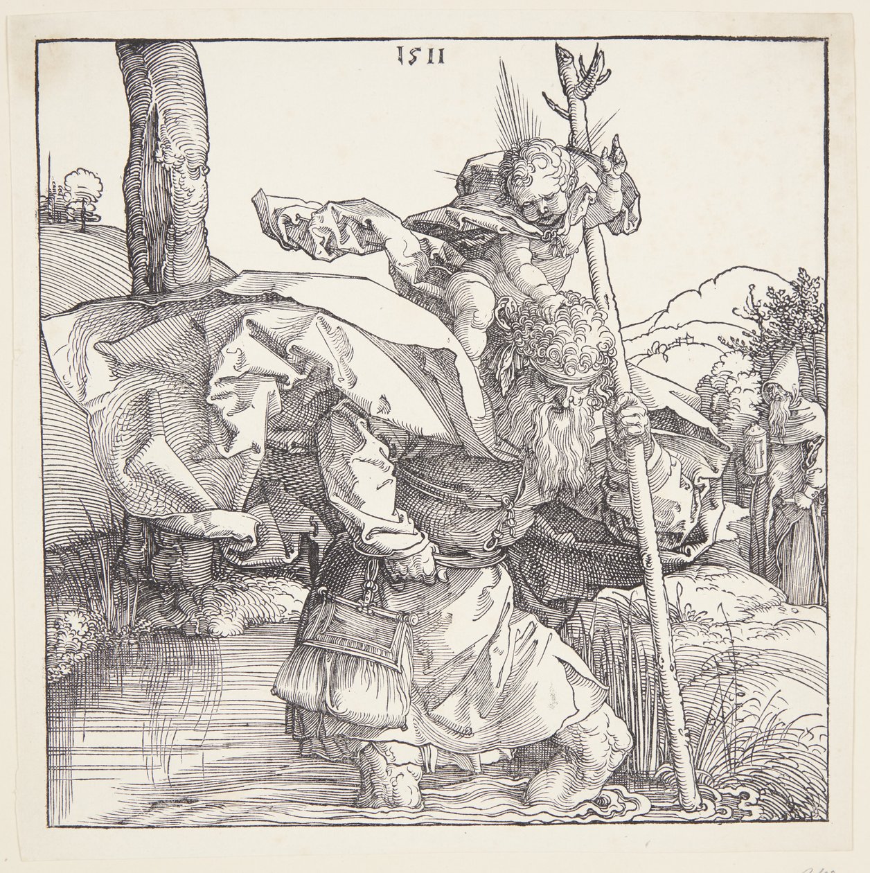 San Cristóbal de Albrecht Dürer