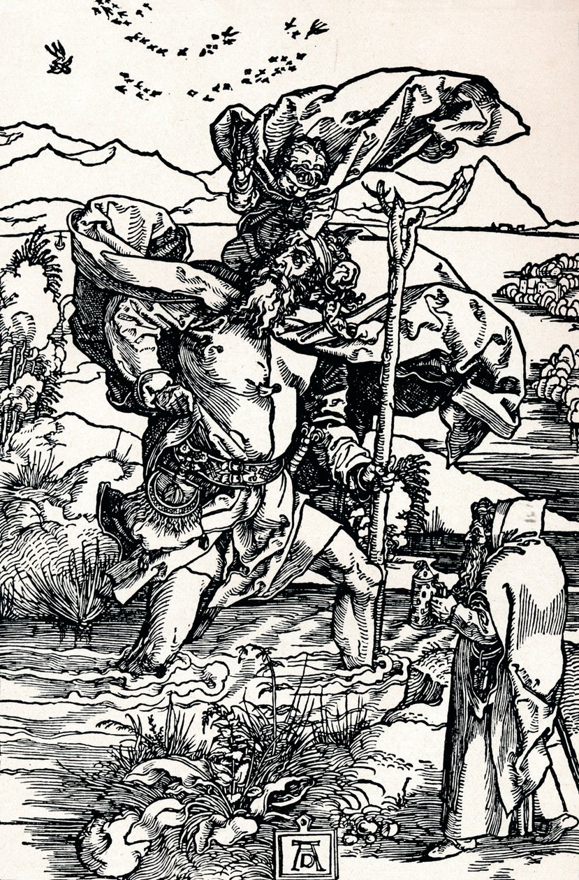 San Cristóbal de Albrecht Dürer