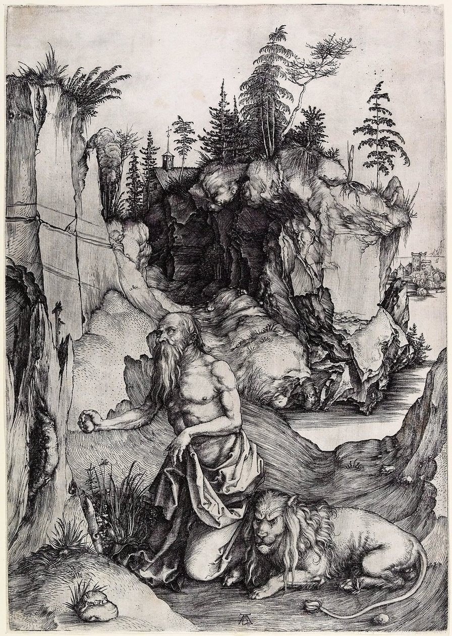 San Jerónimo penitente de Albrecht Dürer