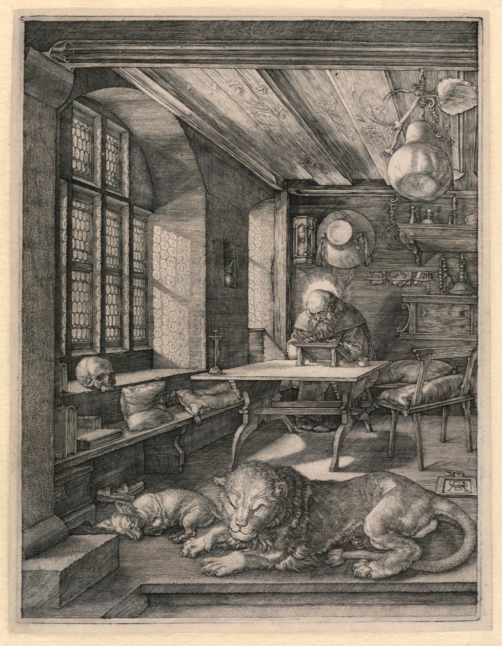 San Jerónimo en su Estudio de Albrecht Dürer