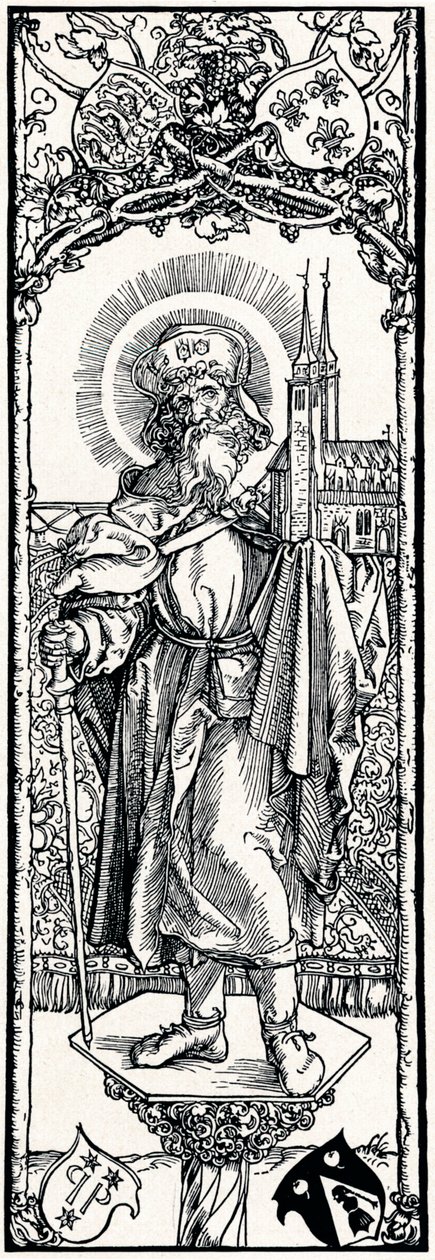 San Sebaldo en un Capitel, 1906 de Albrecht Dürer